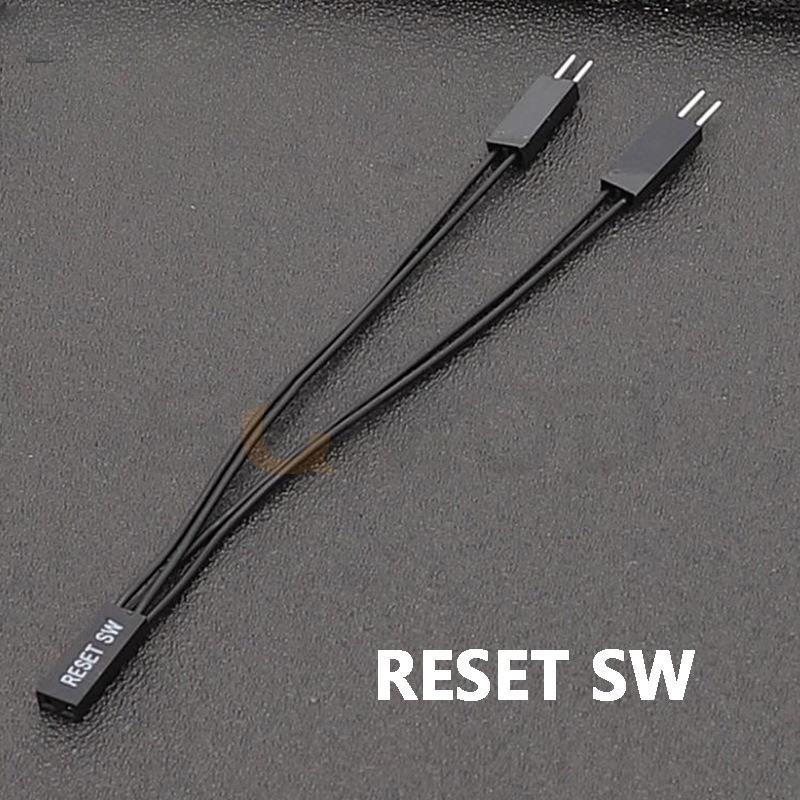 สายY Power SW/ สายแยกเมนบอร์ด 1 เป็น 2 (POWER SW / RESET SW / HDD LED / POWER LED) ราคา ถูกที่สุด ดีลบีเคเค แกลเลอรีภาพที่ 5