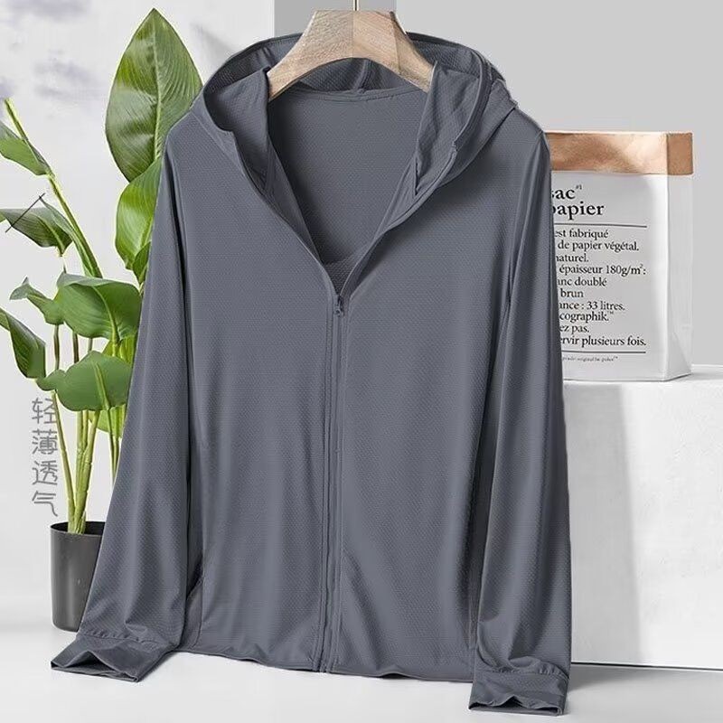 ✅️สั่งในไลฟ์ลด50%🔥 เสื้อกันแดด​กันยูวี​ UV UPF50+ เสื้อแขนยาวกันแดดมีหมวกฮู้ด เนื้อผ้าบางเบา ใส่แล้วไม่ดำไม่ร้อน ⚡ C4