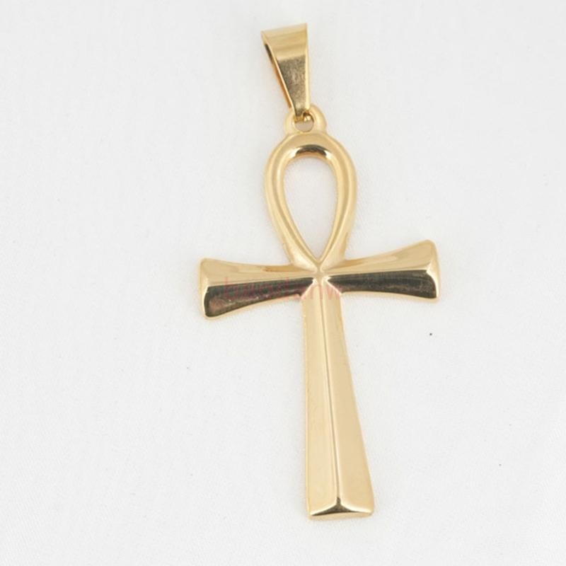 BDW สร้อยคอกางเขนแฟชั่นสําหรับไทเทเนี่ยมโซ่เหล็กปรับใช้งานง่าย