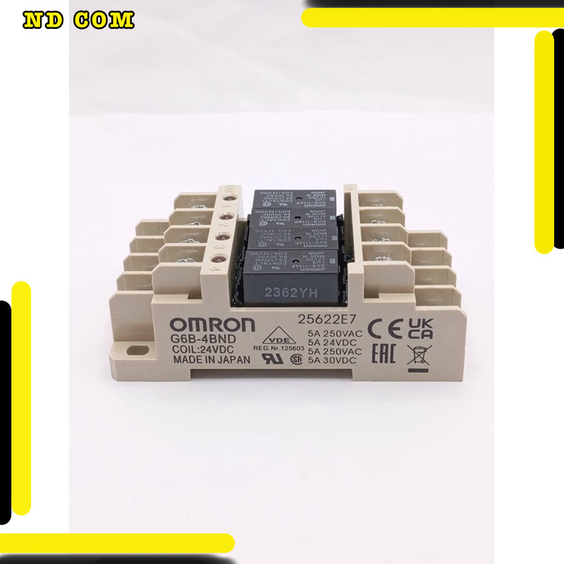 สุดคุ้ม! G6B-4BND 12vdc รีเลย์ ชุดรีเลย์ G6B-4BND. 12vdc สินค้าพร้อมส่งงานในไทยของใหม่มือหนึ่ง