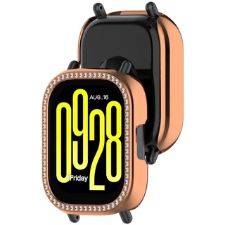 Diamond Hollow Hard PC สำหรับ Xiaomi redmi Watch 5 4 3 Active Smart Watch Protector กันชน redmi Watch 5 Lite 5 Active อุปกรณ์เสริม