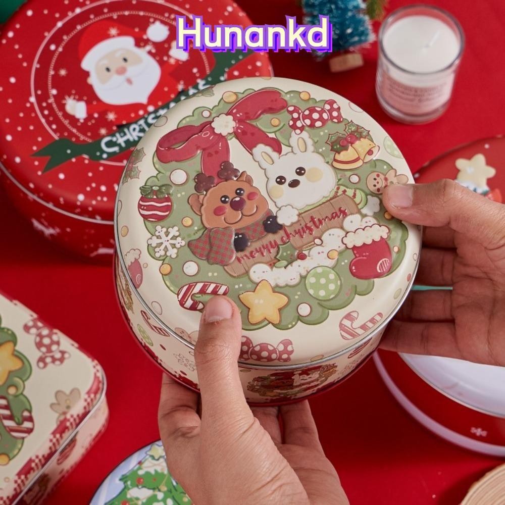 กล่องดีบุก HUAN,กล่องเหล็กกลมคุกกี้ลูกอม,กล่องบรรจุภัณฑ์บิสกิตรสดั้งเดิม