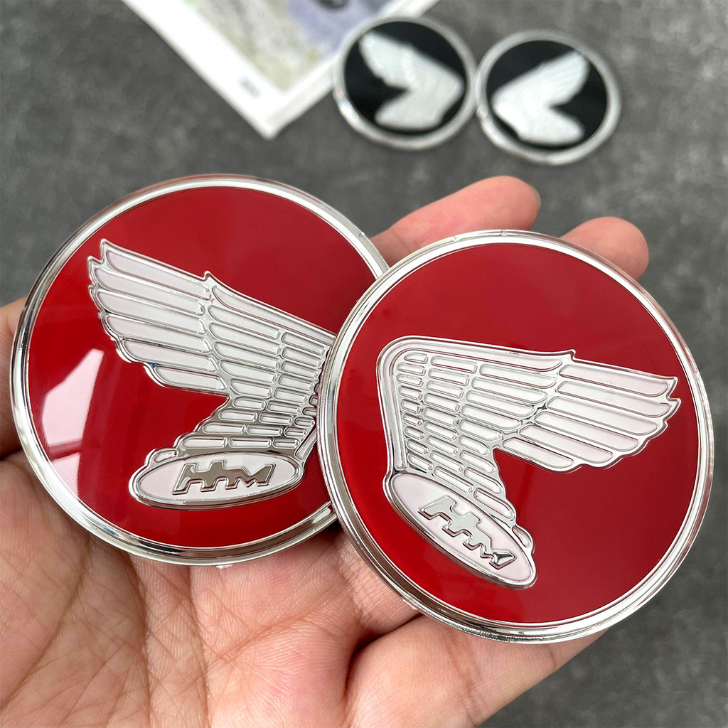สําหรับ Honda Cub อะคริลิค Stickrer สกู๊ตเตอร์การใช้ถัง Badge Cross CC110 500 50 C125 CT125 Hunter เครื่องยนต์อลูมิเนียมฝาครอบ