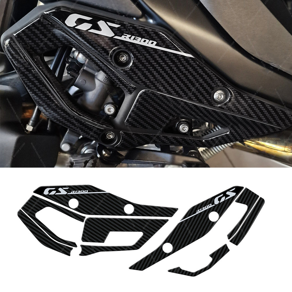 3d สติกเกอร์เจลสําหรับ BMW R1300GS r 1300 gs r 1300 gs 2024 รถจักรยานยนต์ส้นสติกเกอร์ป้องกัน