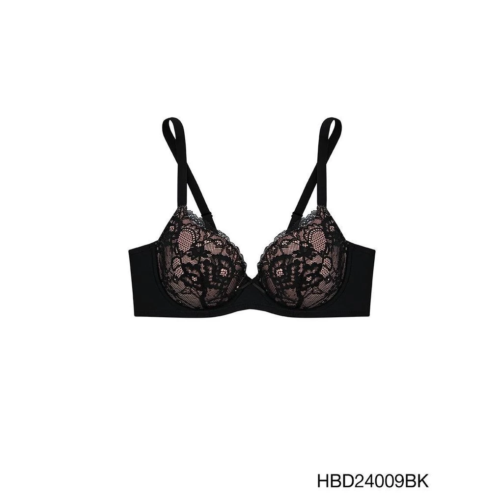 Sabina Habpy Perfect Bra Level 1 เสื้อชั้นใน มีโครง รหัส HBD24009BK - สีดำ