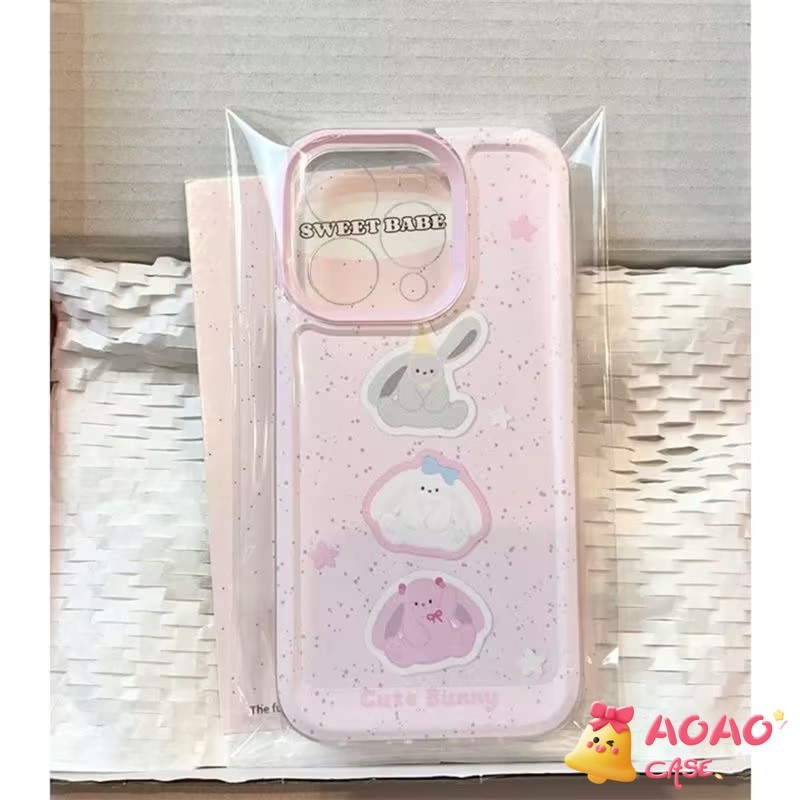 เคส Oppo A38 A15 A17 A16 A7 A57 A16K A17k A76 A9 A58 A74 A16E A3S A54 A52 A77 A53 Reno 10 11 8T ปกอ่อนการ์ตูนน่ารัก