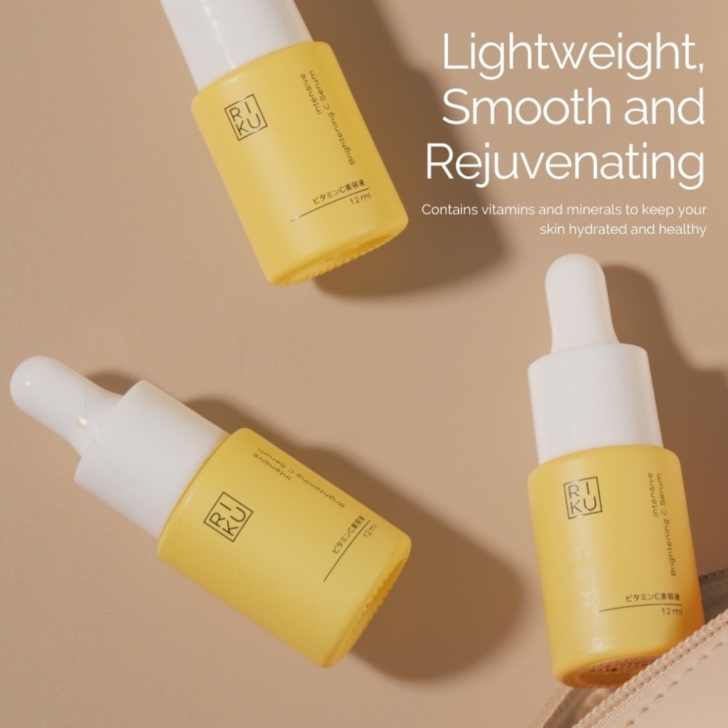 RIKU Vit C Serum เซรั่มวิตซี ลดสิว รอยแดง รอยดำ กระชับรูขุมขน ดูกระจ่างใส เติมคอลลาเจน อ่อนโยนต่อผิว — صورة 7