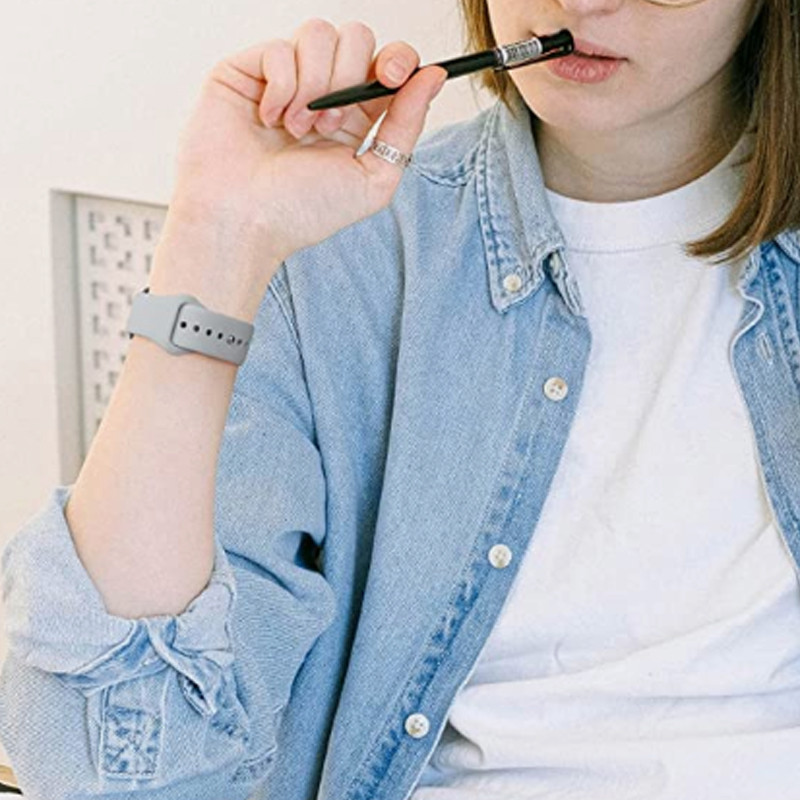 สาย Mibro Watch C4 เคส สายรัด + สําหรับ Mibro นาฬิกา C4 คลุมทั้งหมดป้องกันหน้าจอซิลิโคนสมาร์ท Watchband สร้อยข้อมือกันชนนาฬิกาอุปกรณ์เสริม - รูปที่ 7