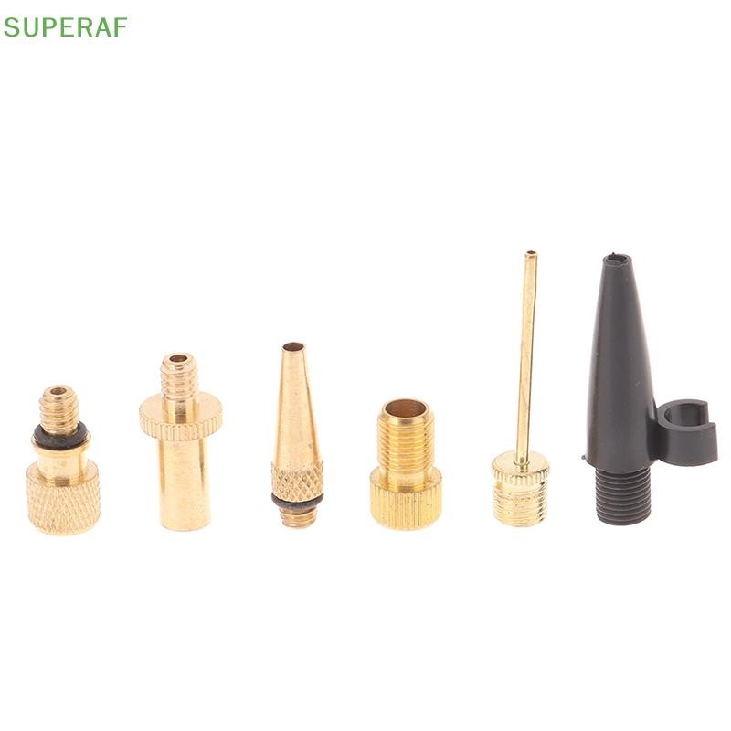 SUPERAF Inflator ปั๊มหัวฉีดชุด Presta Schrader วาล์วอะแดปเตอร์วาล์ว Adaptors HOT
