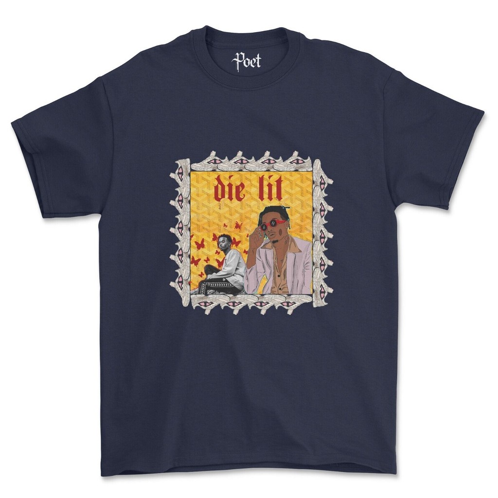 เสื้อยืด Playboi Carti Die Lit Raf Simons Ozweego Goyard Poet Archives เสื้อยืด