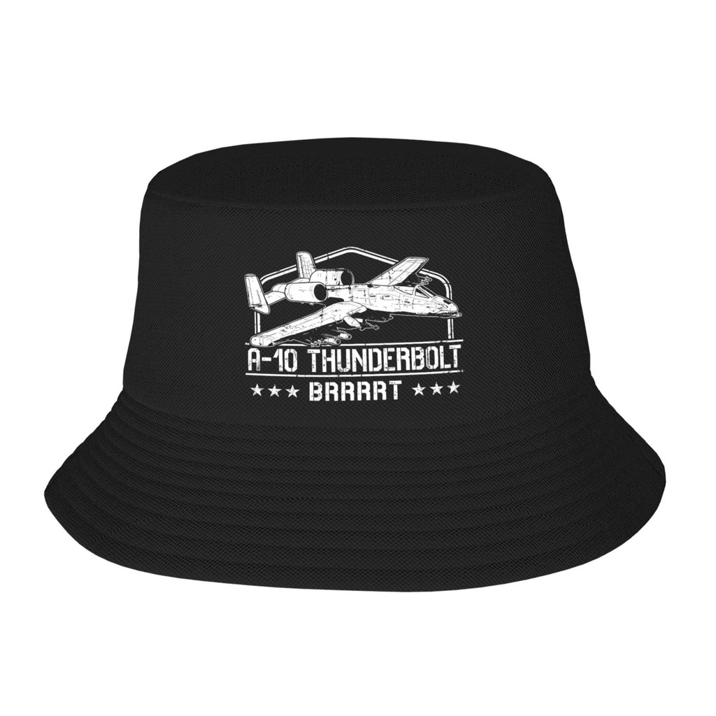 กองทัพทหาร A-10 Thunderbolt Ii เครื่องบิน Custom Design Bucket Hat