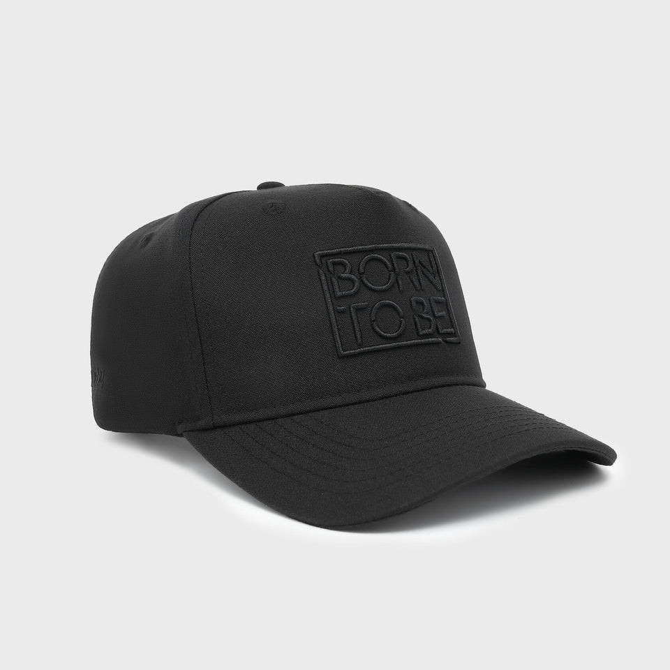Born To Be Snap Cap Black