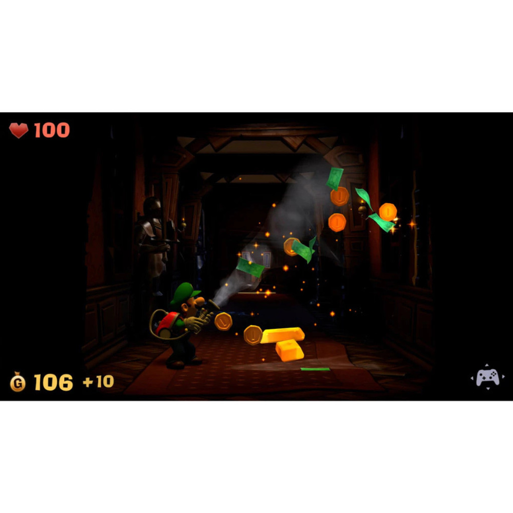 NINTENDO SWITCH GAME LUIGI’S MANSION 2 HD เกมมาริโอ้ แผ่นเกม ตลับเกม มือหนึ่ง