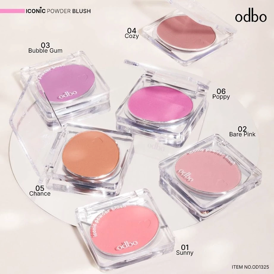 Odbo Iconic Powder Blush OD1325 thumbnail 9