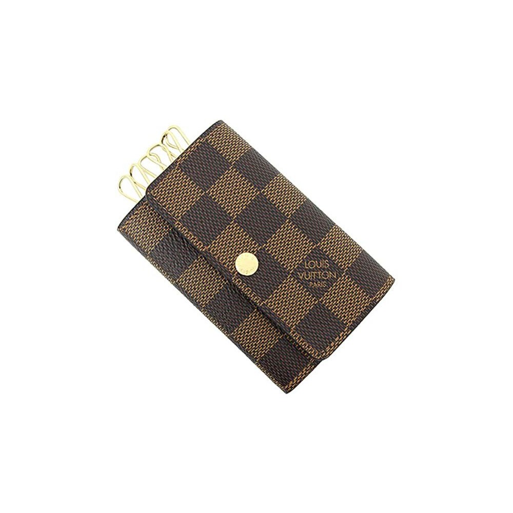 Louis Vuitton 6 Key Holder Damier Ebene Unused