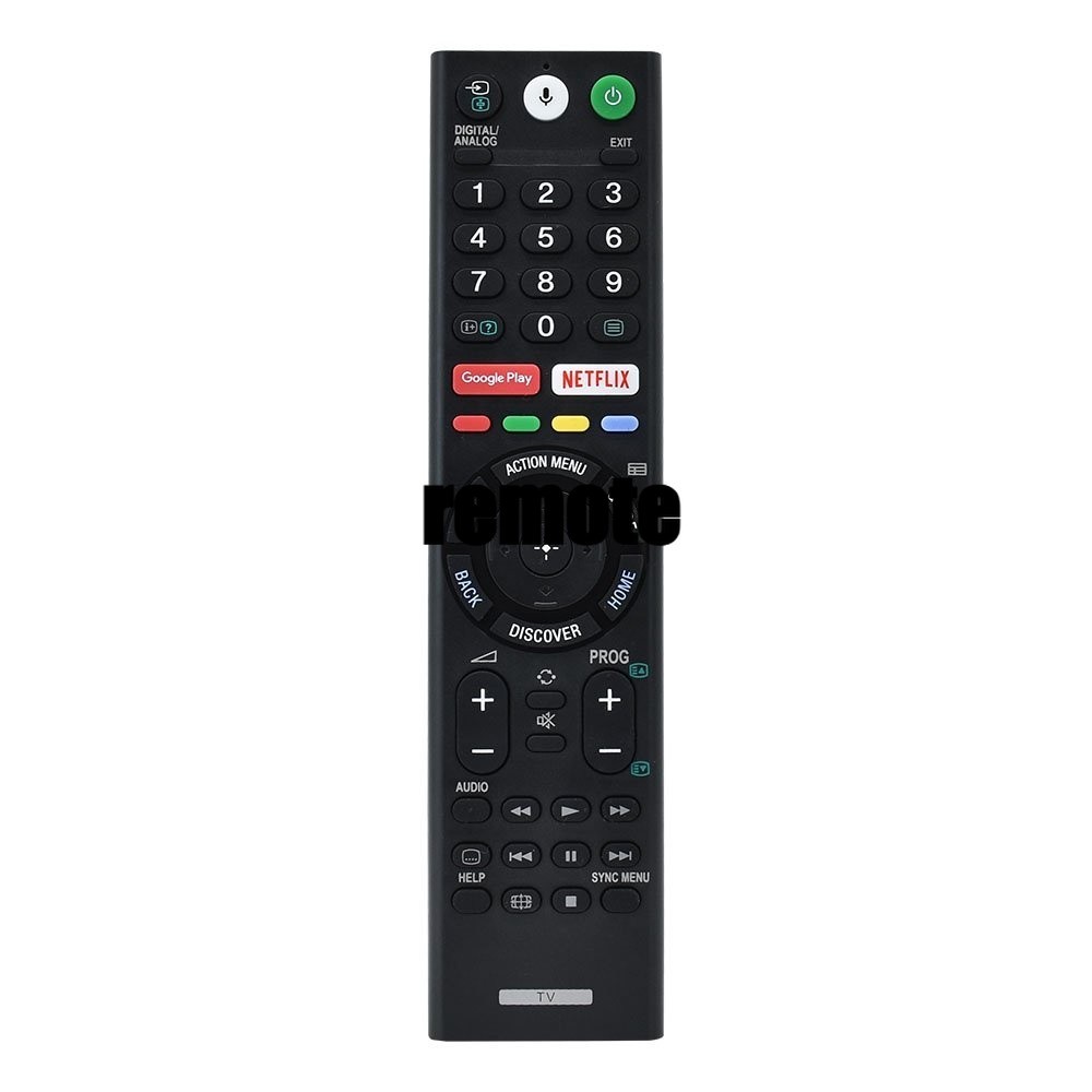 ใหม่เปลี่ยน RMF-TX300A สําหรับ SONY ทีวีรีโมทคอนโทรลไม่มีเสียงสําหรับ KD-55X8000E KD-49X8000E KD-43X