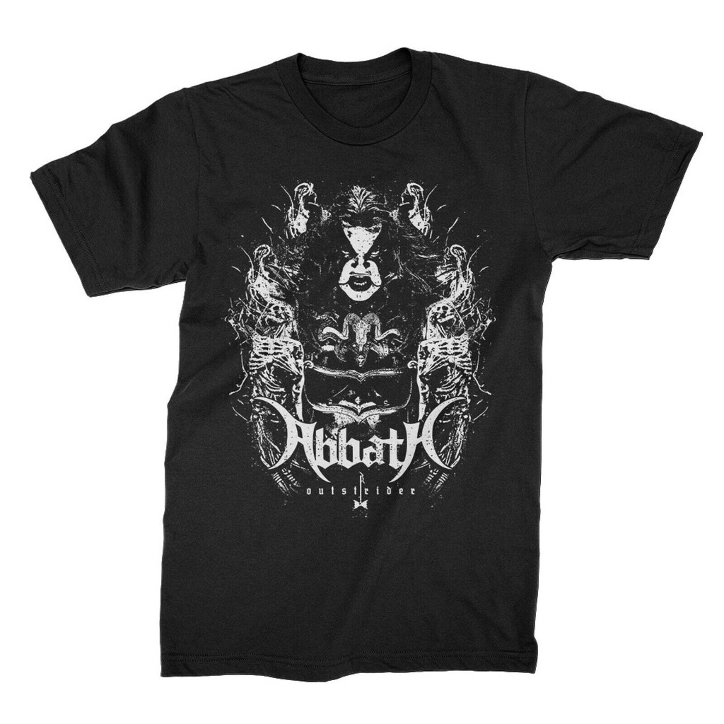 Abbath Cd Cvr Outstrider Ghost Skeletons เสื้ออย่างเป็นทางการ Lrg ใหม่ Immortal