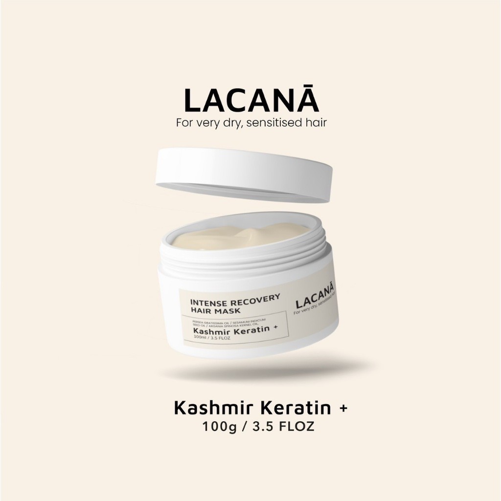 Lacana Mask Rehabilitation of Dry!! ️ จากสารเคมี ยืด ย้อม ดัด 100G️Lacana.official