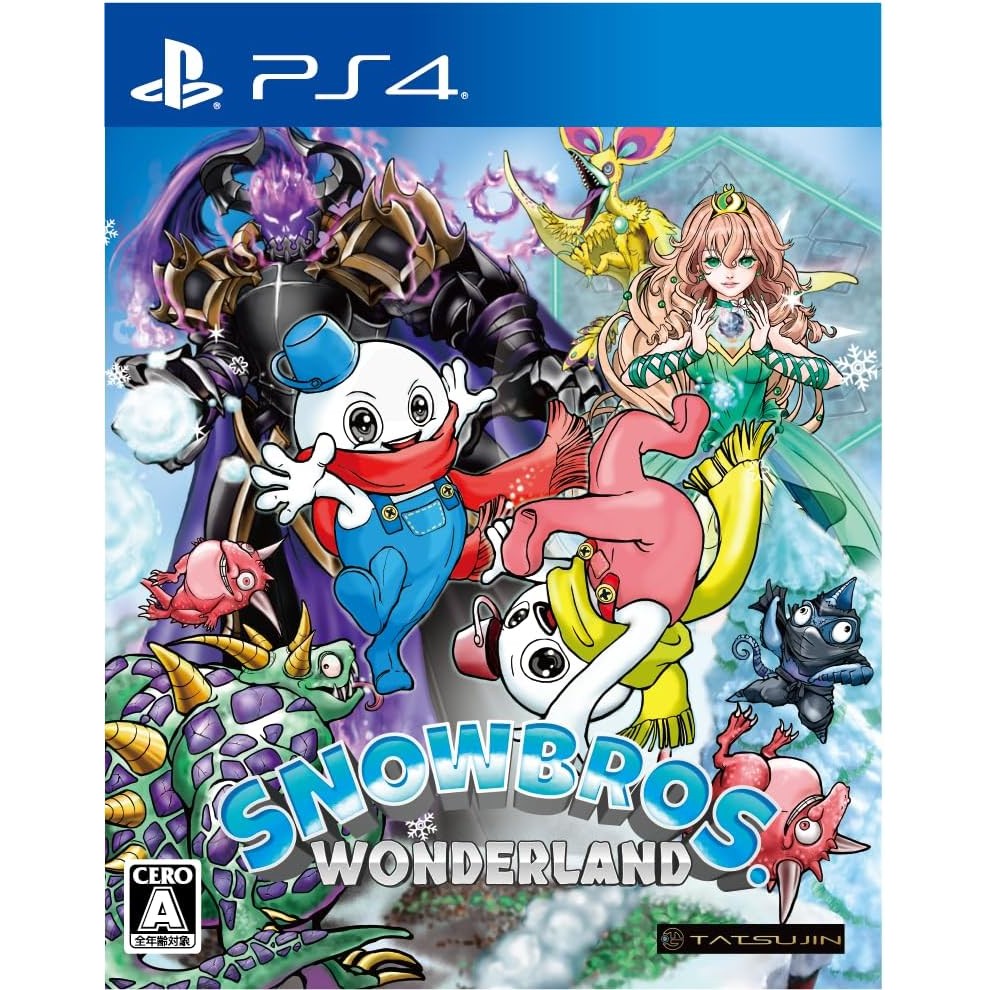 แผ่นเกม💿 Ps5 Snow Bros. Wonderland | แท้มือ1 🆕 | Zone2 ญี่ปุ่น 🇯🇵 (เปลี่ยนภาษา Engได้) | Playstation