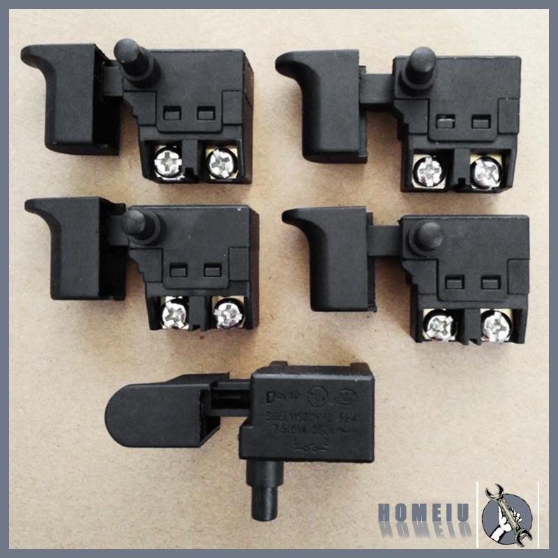 250V 6A Electric Drill Switch Circular Saw Power Tool Speed Control Trigger