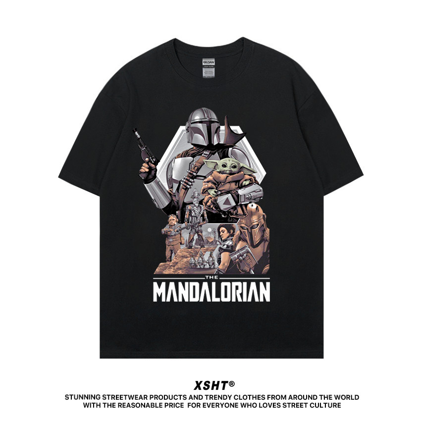 พร้อมส่ง เสื้อ Star Wars Mandalorian Tee - Black (สีดำ) tee.