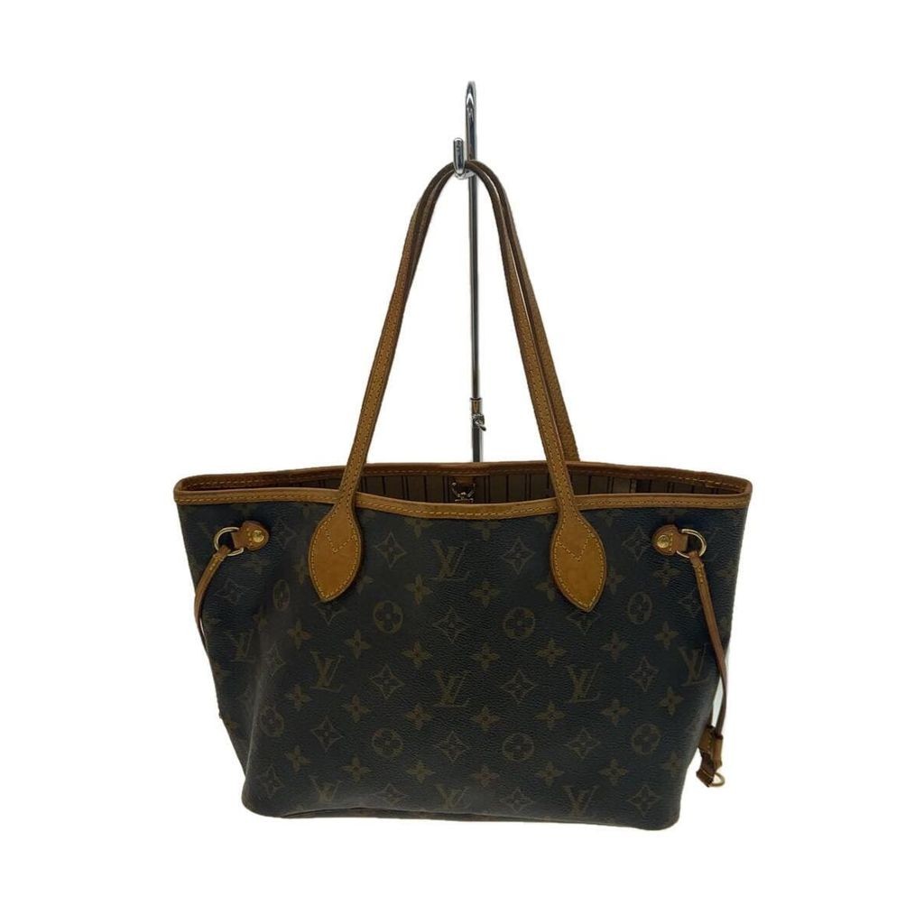 LOUIS VUITTON Tote Bag 1) Neverfull PM_Monogram Canvas_BRW PVC Brown Direct from Japan Secondhand