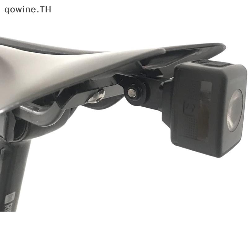 [qowine] 1 Pc Light Mount สําหรับ Bontrager ที่วางไฟหน้าอลูมิเนียมอัลลอยด์รางด้านหลัง TH