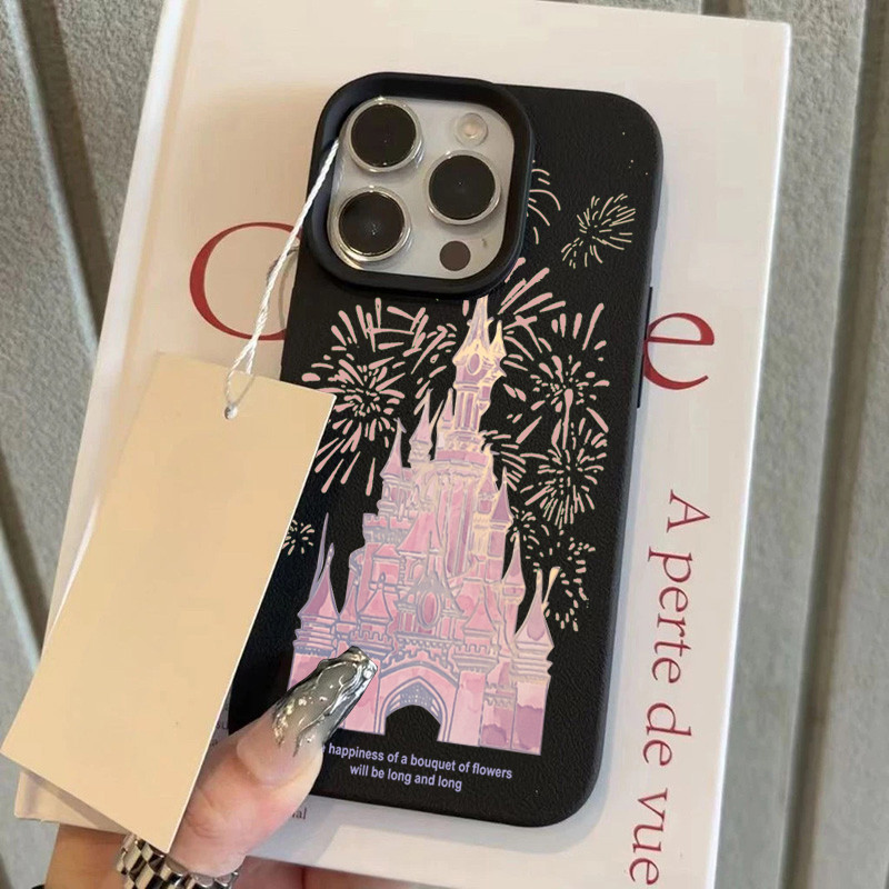 เคสโทรศัพท์ เคสไอโฟน 15 for iPhone 11 13 12 15 14 XS XR ดอกไม้ไฟในปราสาท 16PROMAX 16PLUS XSMAX 7/8P ส่งจากไทย กรณีโทรศัพ
