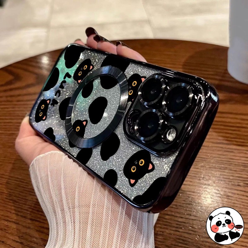 หรูหราแม่เหล็กชุบเคสโทรศัพท์สําหรับvivo V50 X200 Pro Mini V40 Lite Y200 S1 V11i V9 iQOO NEO3 Z9 Z9X 