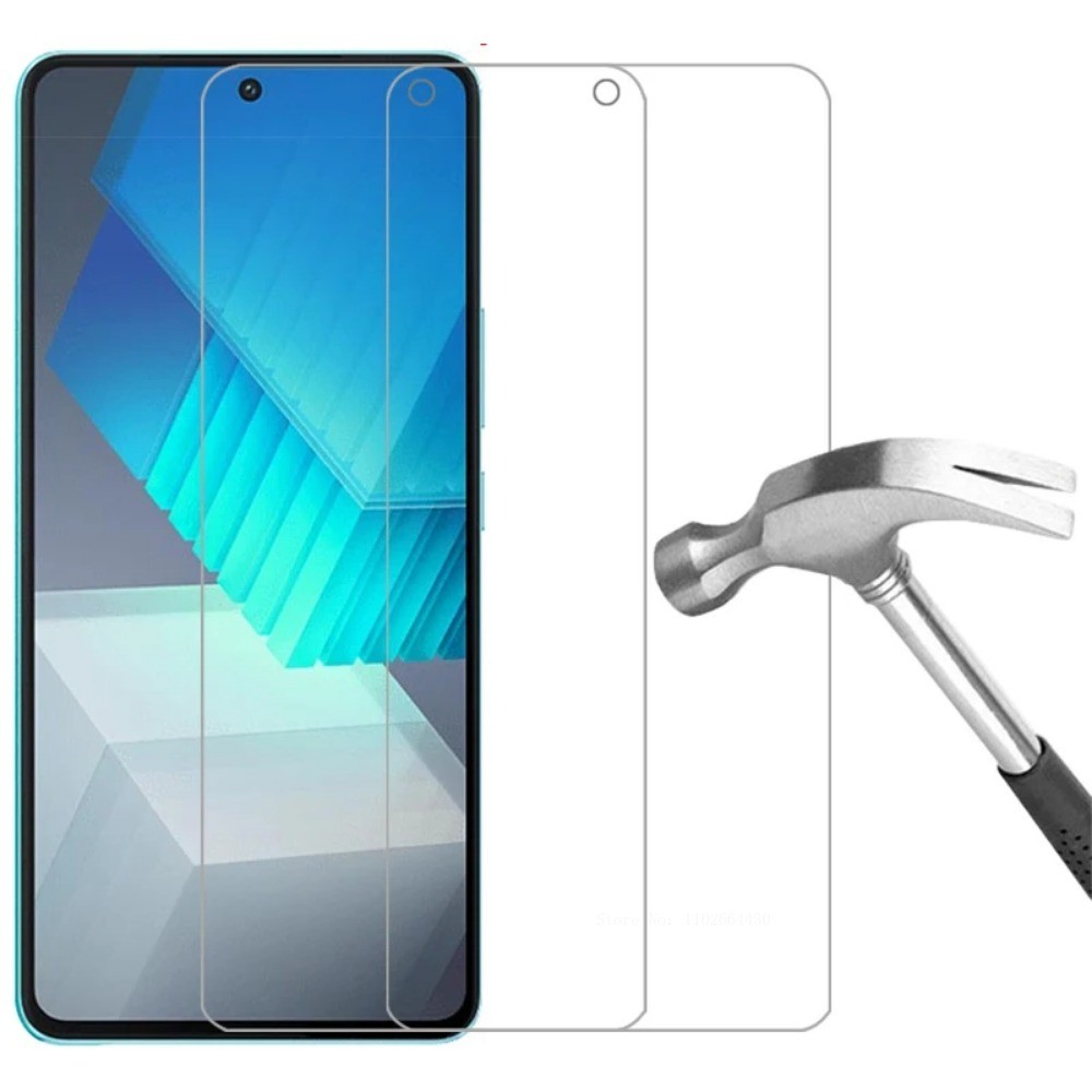 2.5DกระจกนิรภัยสําหรับVivo IQOO Z5 Z7 5G Z5X Z6 Z6X Lite V40 SEป้องกันหน้าจอสําหรับZ7i Z7X Z8X Z9 Tu