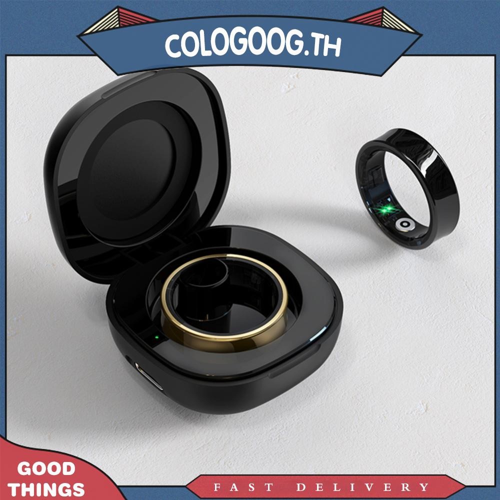 [colog.th] R09 Smart Ring กันน้ําอุณหภูมิร่างกายการตรวจสอบการนอนหลับเพื่อสุขภาพสําหรับผู้ชายผู้หญิง