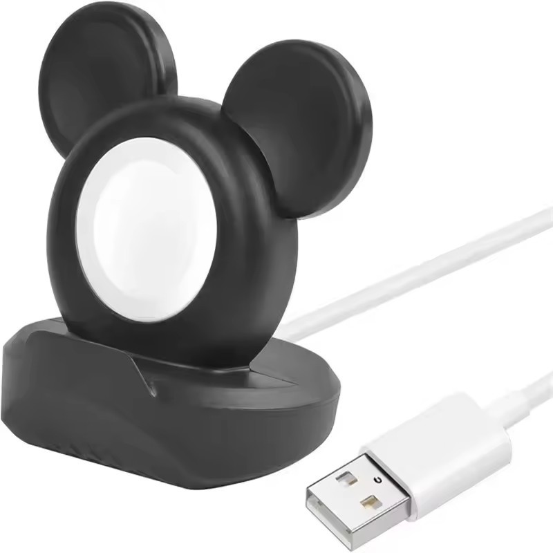 แท่นชาร์จซิลิโคนสําหรับ iWatch Series 10 9 8 7 6 SE Ultra 2 แท่นชาร์จเดสก์ท็อป Dock Station ที่วางสายชาร์จ
