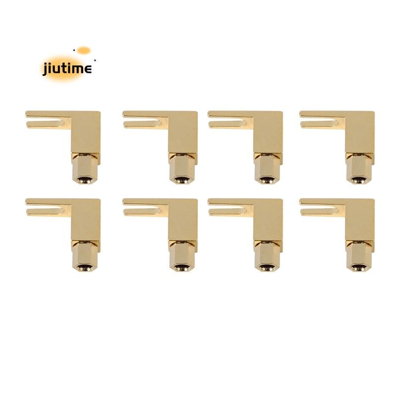 8 ชิ้นรวม Hi-end Banana to Spade ปลั๊กอะแดปเตอร์/สายลําโพง [Wy-yp01-8/Spade De L/8]