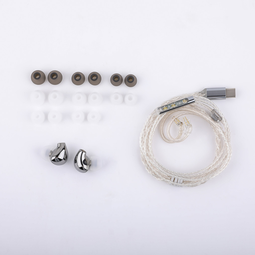 Blon BL03 II 10 มม.Dual-Chamber Dynamic Driver IEM Hifi หูฟัง 0.78 มม.2 พินที่ถอดออกได้สายความเข้ากันได้