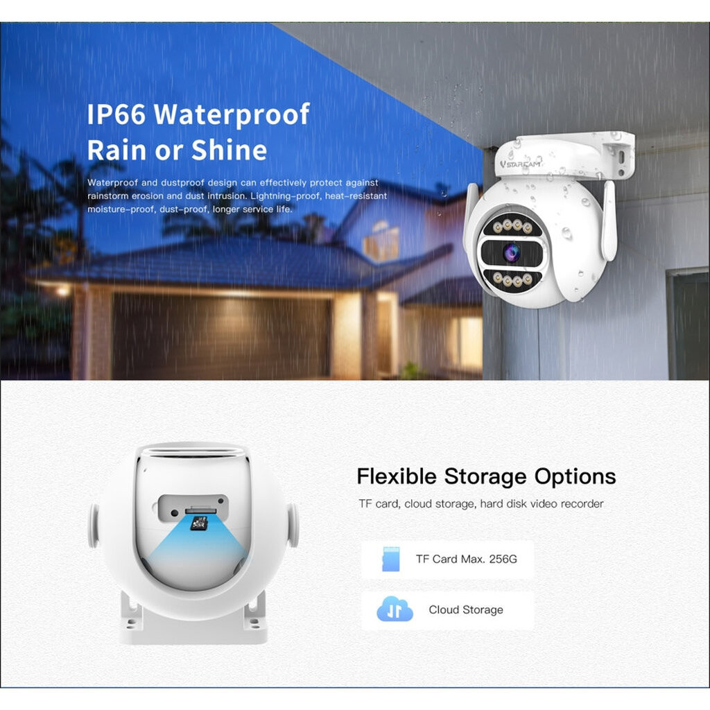 แนะนำ 💥 Vstarcam CS998 PRO 5MP WIFI 5.8G 5.0MP Ai ONVIF CCTV IP camera กล้องวงจรปิด กล้องวงจรไร้สาย