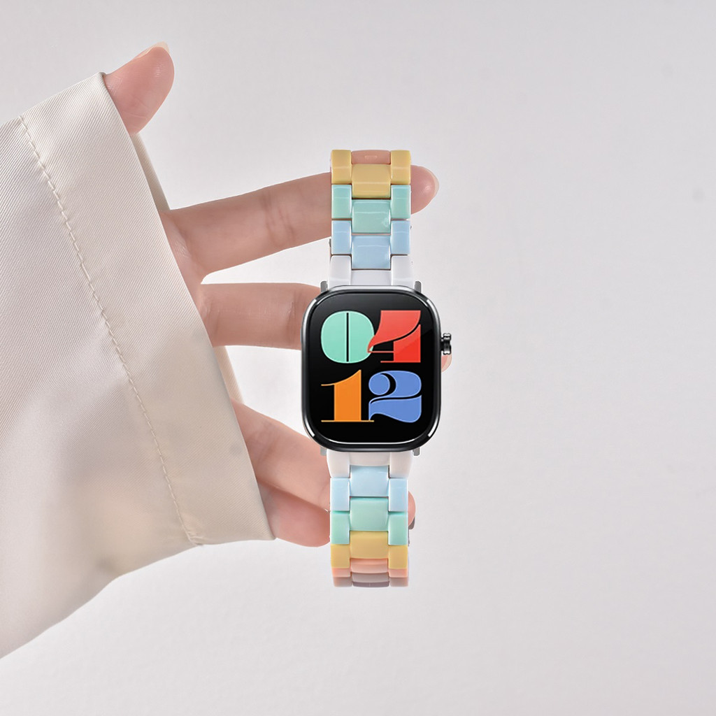 สายเรซินสําหรับ Mibro C4 สายนาฬิกา Mibro Watch Lite 2 3 Pro สร้อยข้อมือกีฬาข้อมือเข็มขัดอุปกรณ์เสริม