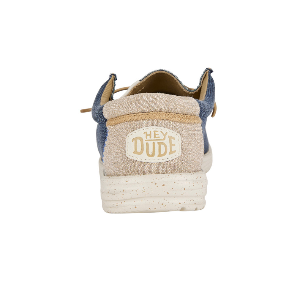 HEYDUDE รองเท้าลำลองผู้ชาย WALLY COASTLINE JUTE รุ่น 40952-410 - NAVY