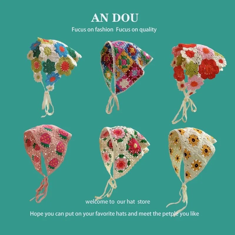สาวร้อนเด็กพ่อแม่ Subnet สีแดงภาพดอกไม้สไตล์ฝรั่งเศส Binder Headscarf หญิงน่ารักถักผม Band ผ้าพันคอดอกไม้ผ้าไหม High Sense Headdress ฤดูร้อนสำหรับผู้ใหญ่