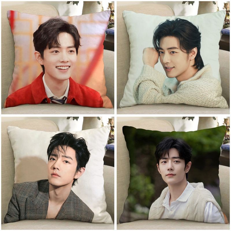 เซียวจ้านอุปกรณ์ต่อพ่วงห้องนั่งเล่นโซฟาหมอนเบาะปลอกหมอนข้างเตียงสไตล์เดียวกันของขวัญวันเกิดสนับสนุนหมอนเบาะ20250509