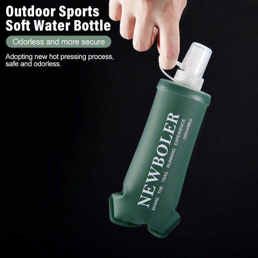 NEWBOLER 150ml 250ml 500ml Soft Flask Multicolor TPU รูปที่ 7