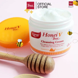 HONEI V BSC CLEANSING CREAM 100g. คลีนซิ่งครีม เช็ดเครื่องสำอาง