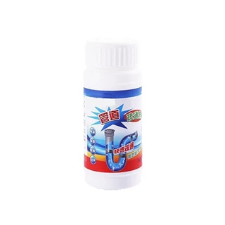 ผงล้างท่อ(แบบขวด) 110g 💥 ล้างท่อตัน ดับกลิ่นไขมันอุดตัน สะดวกและรวดเร็วต่อการใช้งาน