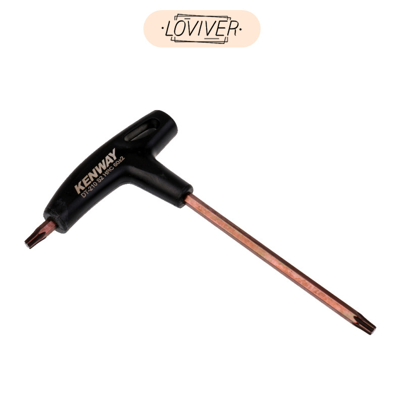 ชุดประแจซ่อมจักรยาน T25 Torx Star ไขควง T-Grip