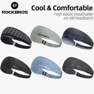 【TH Delivery】ROCKBROS ผ้าคาดผมกีฬา อเนกประสงค์ ซับเหงื่อ ระบ…