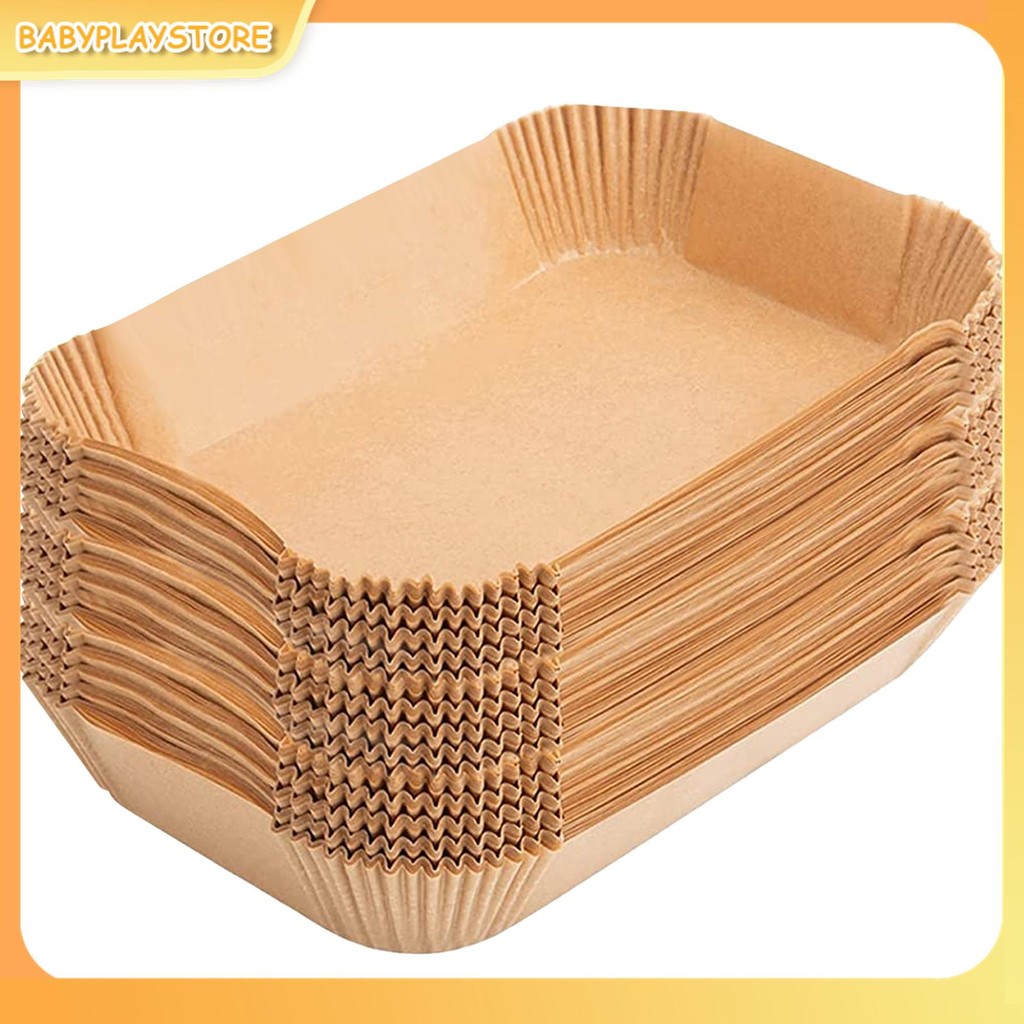 200 ชิ้น Air Fryer กระดาษ Non Stick Air Fryer Baking Liner น้ํามัน Air Fryer Liner สําหรับอบย่าง SHO