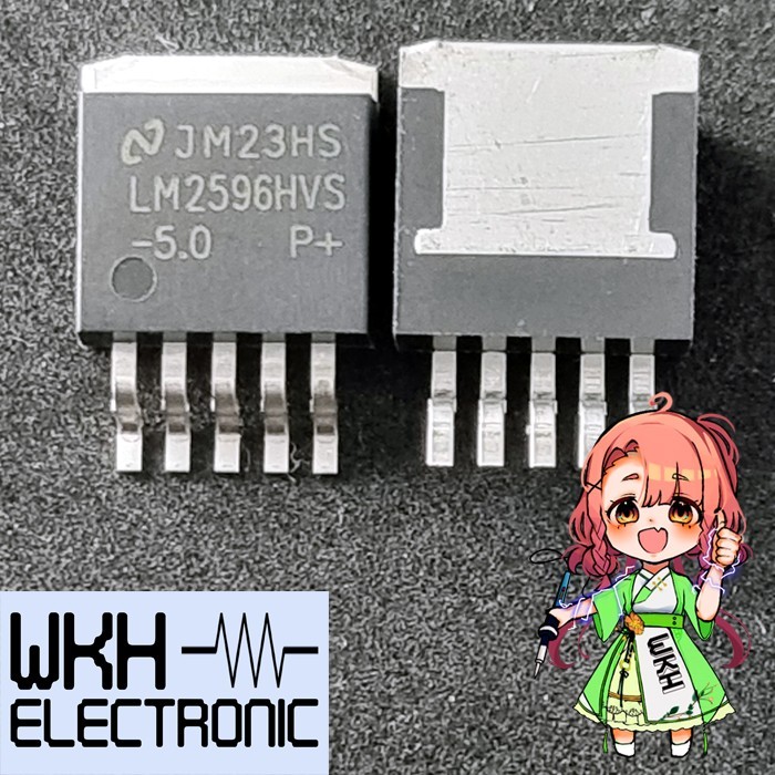 เครื่องมือชิ้นส่วน IC LM2596HVS-5 TO-263 SMD LM2596 HV 5V StepDown Switching LM 2596