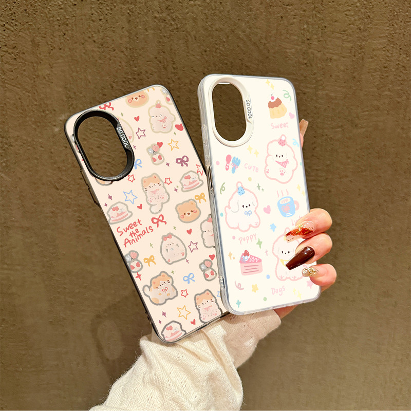 สำหรับ OPPO A18 A38 A15 A15s A60 A35 A17 A17K A79 5Gลูกแมวที่อบอุ่น OPPOA57(4G) A77 A77S(4G)