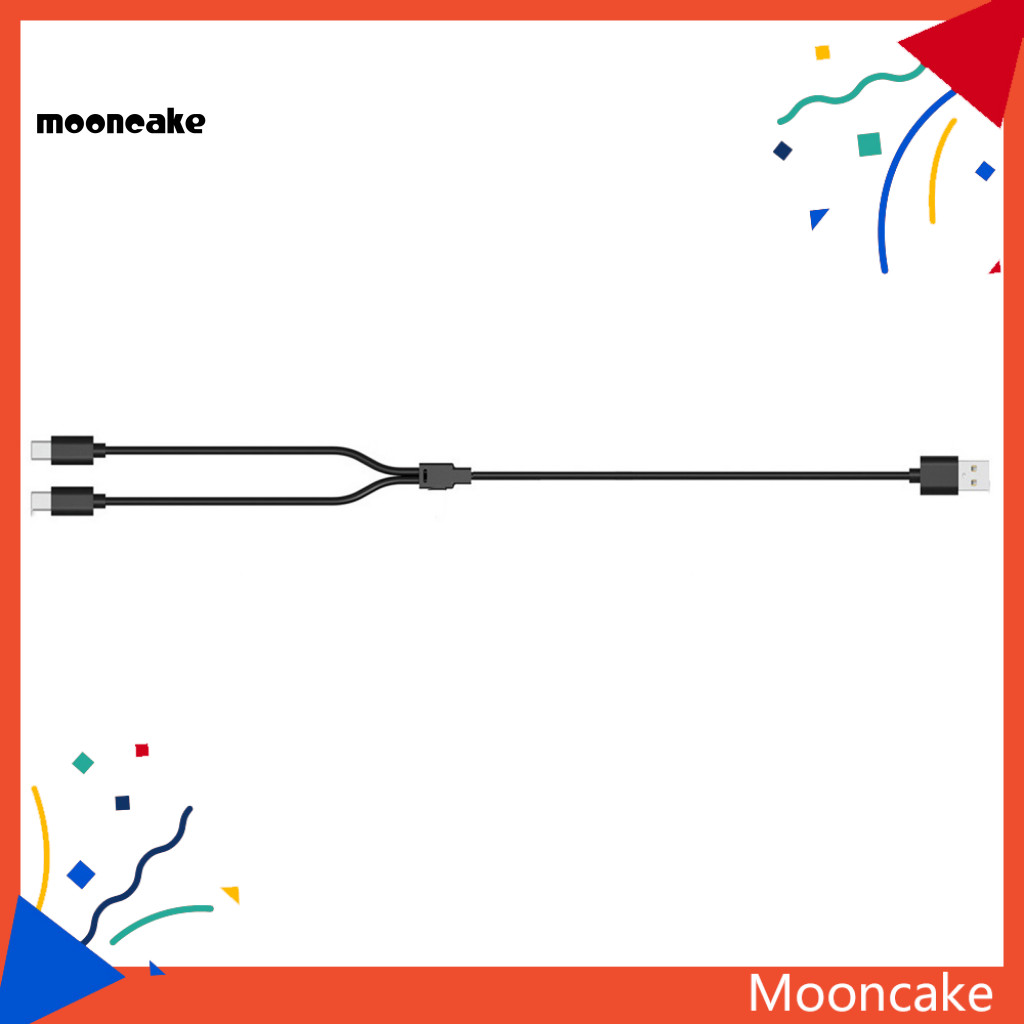 ขนมไหว้พระจันทร์| อินเทอร์เฟซ Type-C สายชาร์จคอนโทรลเลอร์เกมคู่จับสายชาร์จปลอดภัยสําหรับ PS5/สําหรับ