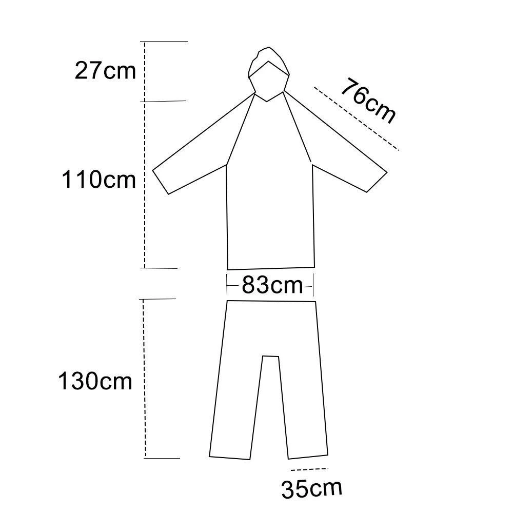 ไมรอน เสื้อกันฝนแบบใช้แล้วทิ้ง แบบพกพา กันน้ำ thumbnail 3