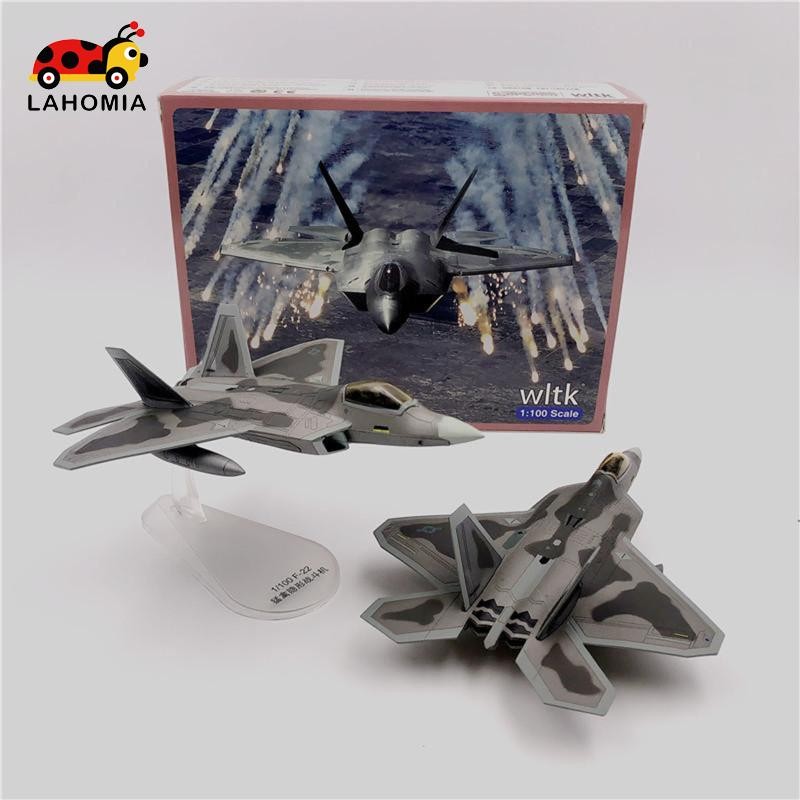 [Lahomia] 1/100 กระดาษ American F-22 Fighter Plane Model Plane Home Decor Collection